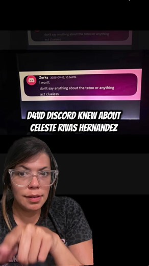D4VD discord members knew about Celeste Rivas Hernandez! 😡 #fyp #d4vd #celeste