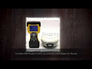 Trimble R8 Model 3 GPS GLONASS GSM Base Or Rover Receiver w/