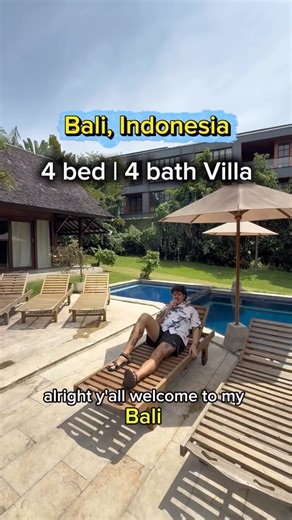 Ryan Stewart - Austin Realtor on Instagram: "This is what Bali does best — indoor meets outdoor, nature meets design 🌿 From open-air living to outdoor bathrooms, this villa doesn’t separate you from the environment… it pulls you into it. Save this for your Bali trip. You’ll want this energy later."