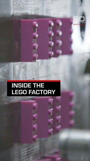 942K views · 6.4K reactions | In a quiet village in Denmark, the Lego factory churns out millions of bricks every hour - and with barely a human in sight. #60Mins Watch more on 9Now: https://stream.9now.com.au/GF6Oe7YGzMb | 60 Minutes Australia | Facebook