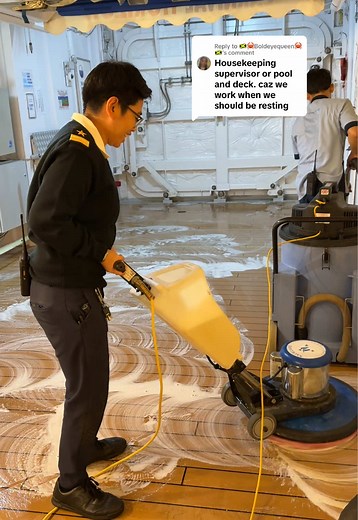 Assistant Housekeeping Manager on Cruise Ship