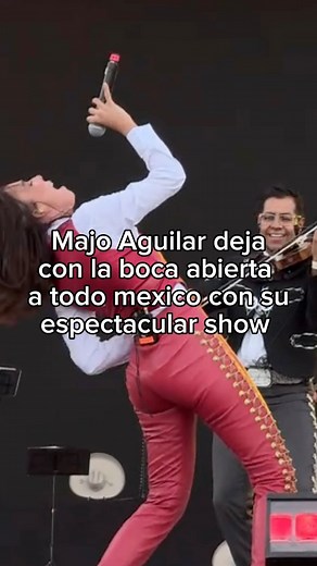 1.1M views · 24K reactions | Majo Aguilar deja con la boca abierta a todo mexico con su espectacular show , sin duda majo es una de las mejores voces de los últimos tiempos y muchos la consideran la más talentosa de los Aguilar superando a Angela Aguilar  #MajoAguilar #AngelaAguilar #viral #fyp | Top Ten Musical | Facebook