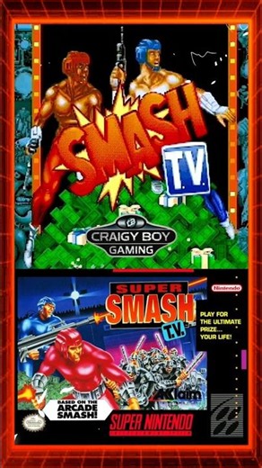 Super Smash TV SNES Gameplay. #retrogaming