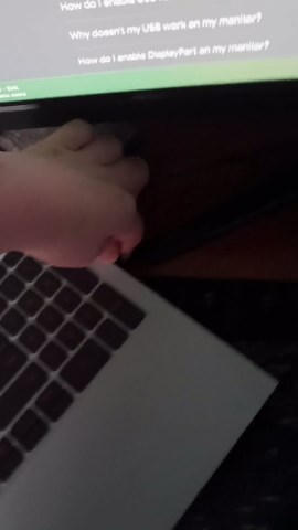 Usb not working on my monitor