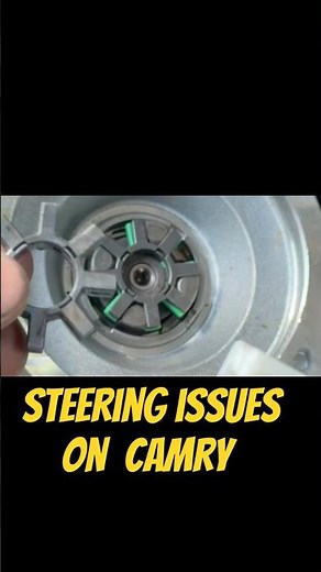 Bad￼ electronic steering dampener 2012 Camry #￼Camry #SteeringIssue #Replaced