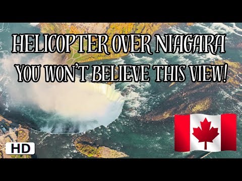 🚁 Niagara Falls from the Sky – Breathtaking Helicopter Tour | Niagara-on-the-Lake | HD
