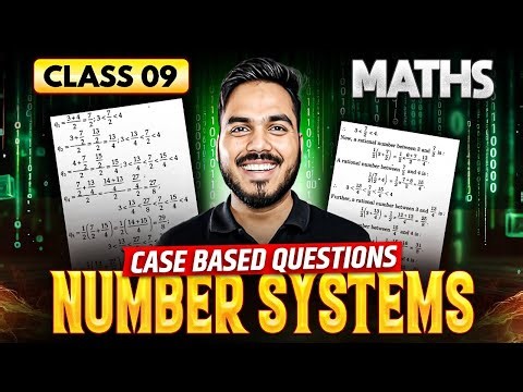 Number Systems Class 9 || Case Based Questions Maths || Abhinay Sir