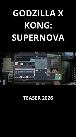 GODZILLA X KONG: SUPERNOVA Trailer Official (2026) #foryou #movie#godzilla #kong