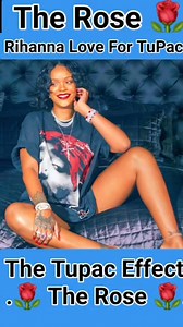 Rihanna In her Tupac Shirt, pajamas and dresses tattoos and other accessories, she really loves Tupac 💚 #TheTupacEffect #TheseTreesAndThisBreeze | Boe Vs Bowinky