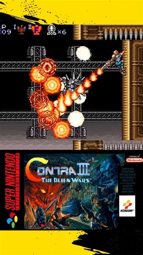 Contra III: The Alien Wars (SNES) - Stage 3 Part 2 #retro #snes #contra | Joystick Odyssey