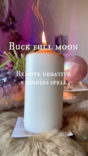 l A very simple & easy cleansing spell to remove any negative energies from your home and life this full moon! ✨🔮 #witchcraft #spellwork | mysticprimrose