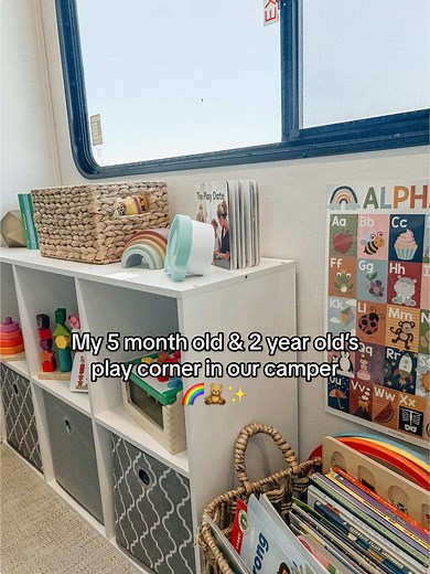 Creating a Functional Kids Playroom in an RV