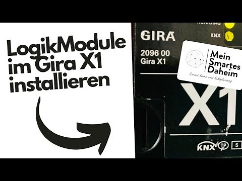 Logiken im Gira X1 installieren