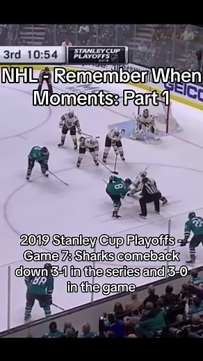 NHL Rewind - Remember when moments: San Jose Sharks complete comeback against Vegas Golden Knights in Game 7 2019 Stanley Cup Playoffs #nhl #nhl23 #comeback#stanley#cup#finals#playoffs#2023#2019#game7#game#sharks#sanjose#vegas#goldenknights#knights#vgk#sj#golden#bedard#mcdavid#panthers#nhlfaceoff #nhlallstar #nhlrewind#remember#rememberwhen#hockey#hockeytok #hockeyplayer #hockeytiktok