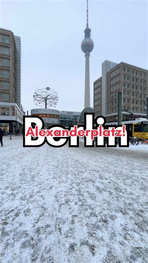 Berlin Alexanderplatz Winter! ❄️