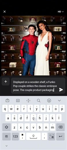 Spiderman Tom Holland & Zendaya Funko Pop#picwizai #spideman #zendaya #tomholland #Funkopop #Marvel