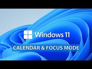 Windows 11 Calendar and Focus Mode | Tech Spotlight #Productivity #Calendar #FocusMode #TechTips