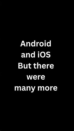 There Aren’t Just 2 Mobile Operating Systems