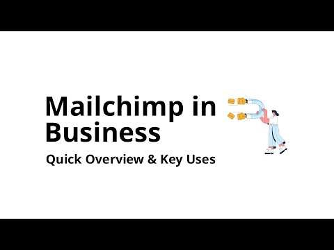 What is Mailchimp used for in a business (quick overview)?