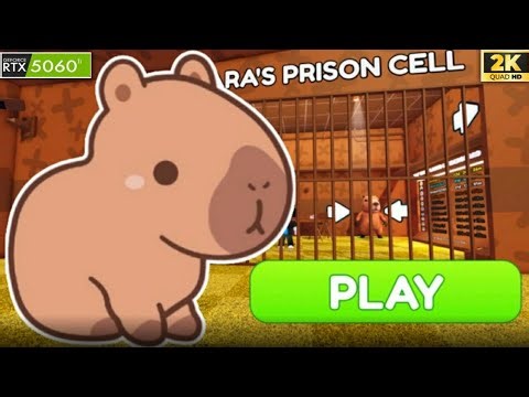 Roblox Capybara’s Prison Run Obby | RTX 5060 Ti | 2K 60FPS Gameplay Walkthrough