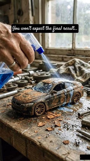 BMW M4 Mini Restoration | From Rust to Perfect Condition (ASMR) #asmr#restoration#bmwm4 #satisfying