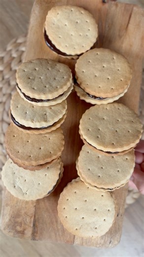 Princes maison 🍪🍫#recettemaison #goûter #chocolat #dessert