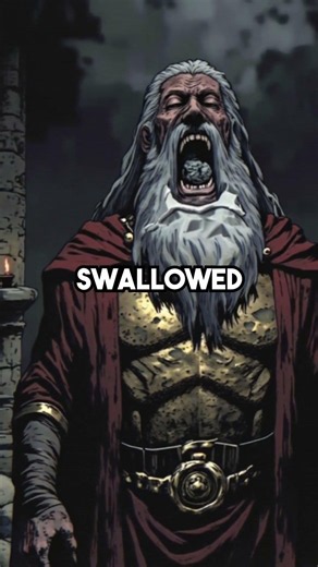 The God Who Ate His Children Got Outsmarted By a Rock 😳