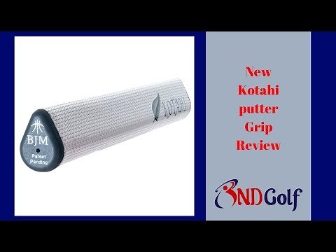 New Kotahi putter grip review