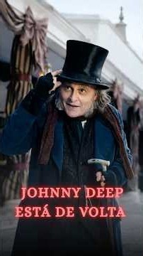 O novo filme de Johnny Depp SURPREENDEU! #johnnydepp #ebenezer #cinema #christmascarol #filmes