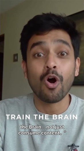 Stop Watching, Start Training Your Brain | IIT Mindset #shortsfeed #cerebralpursuits