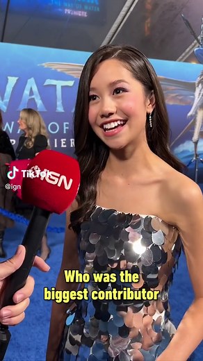 Avatar: The Way of Water had a SWEAR JAR on set! Trinity Jo-Li Bliss plays Tuk! #avatar #avatarthewayofwater #tuk #trinityjolibliss #acting #onset #movie #swear #jar #production
