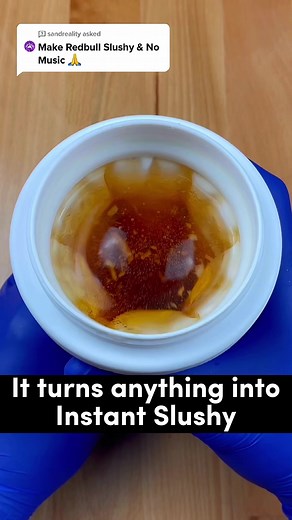 How to make Red Bull Slushy At Home Using Red Bull | Satisfied Crush