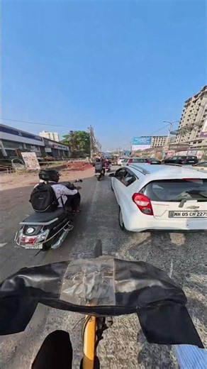 14.2 KM Daily Cycling Commute | Sonar Pada to Mahape | 8K 360° POV | Dombivli #shorts