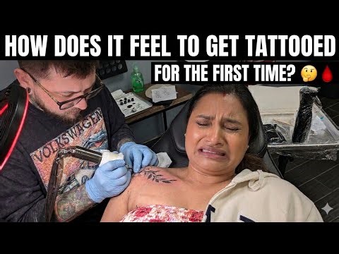 What It’s Actually Like Getting Your First Tattoo | Pain, Process & Nerves