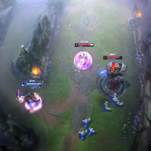 Synchronized TP Moments in League of Legends