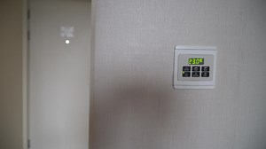 Download air temperature display.air conditioner with remote control for free