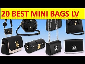 20 BEST mini bags Louis Vuitton black review.