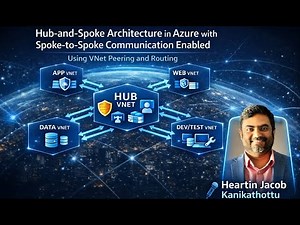 Hub and Spoke Architecture in Azure With Spoke-to-Spoke Communication using VNet Peering and Routing