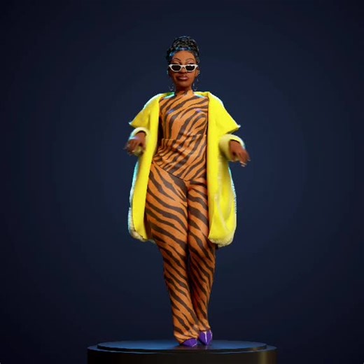 Stunning Animation of Tems: A Creative Showcase