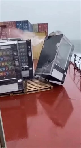 Navigating Heavy Windstorms in the North Sea