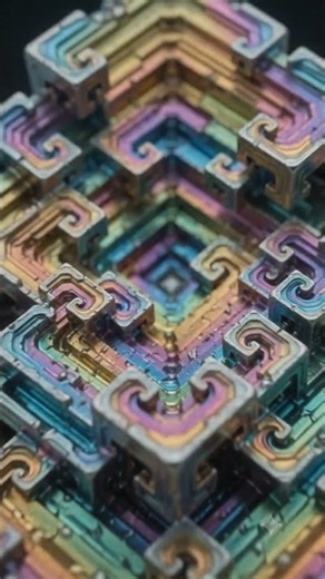 🎬 Title Bismuth The Rainbow Metal That Looks Alien 🌈⚛️ Element 83