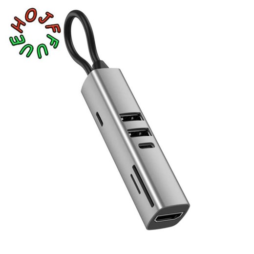 7 in 1 USB C HUB USB 3.0 HDTV 4K 30Hz Video SD TF Card Slot Reader Multi-Ports PD 100W Charging for PC/Laptops | Lazada PH