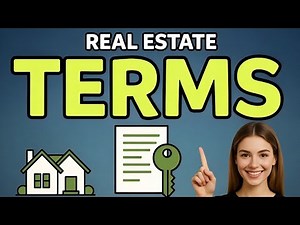 Real Estate Terms Every Beginner Should Know | Simple Guide