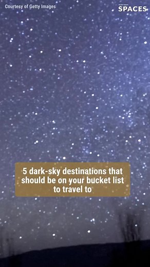 4.3K views · 28 reactions | Add these spots to your bucket list if you love star gazing!  | Wide Open Spaces | Facebook
