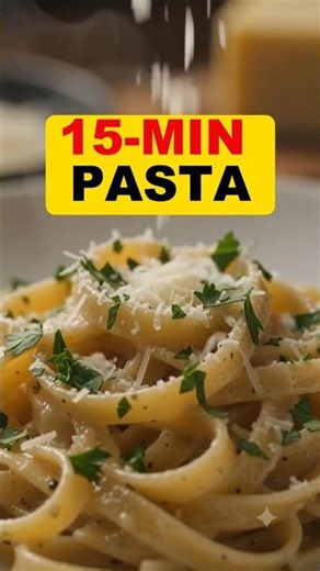 This Garlic Butter Pasta Is Ready in 15 Minutes!