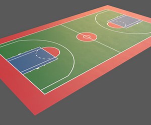 ArtStation - PBR Basketball Court Floor | Resources