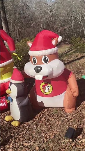 Set Up Christmas Inflatables