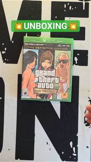 UNBOXING GRAND THEFT AUTO TRILOGY (💥➡️GTA3 💥➡️GTA VICECITY💥➡️GTASANANDREAS)#grandtheftauto