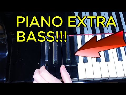 Piano Extra Bass Keys from C1 to C0!