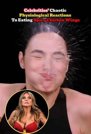 Celebrities React to Spicy Chicken Wings Challenge